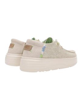 Chaussures Walkin Pitas Poppy beige pour femme