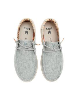 Chaussures de marche Pitas Poppy vertes pour femme