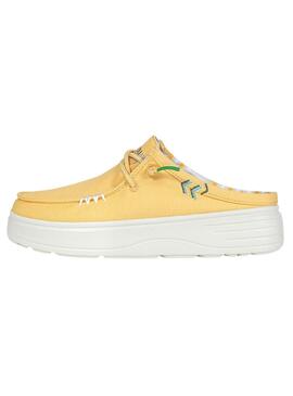 Sabots Walkin Pitas Caparica jaune pour femme