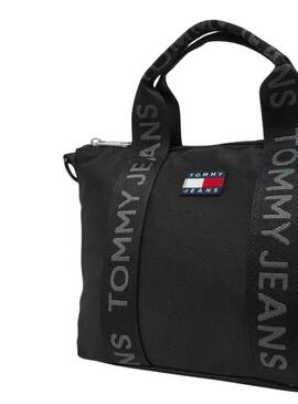Sac Tommy Jeans Mini Tote noir pour femme