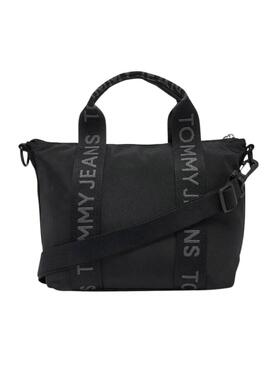 Sac Tommy Jeans Mini Tote noir pour femme