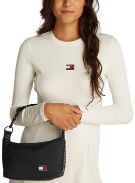 Sac Tommy Jeans Daily Shoulder noir pour femme