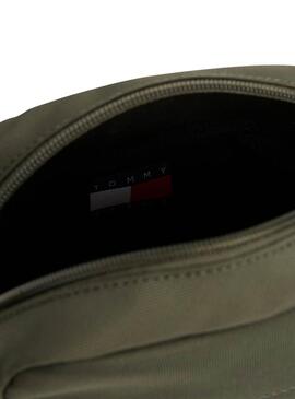 Reporter quotidien vert Tommy Jeans pour homme