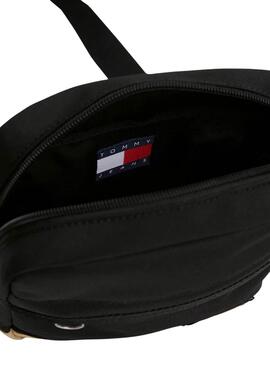 Sac besace Tommy Jeans Daily Reporter noir et beige