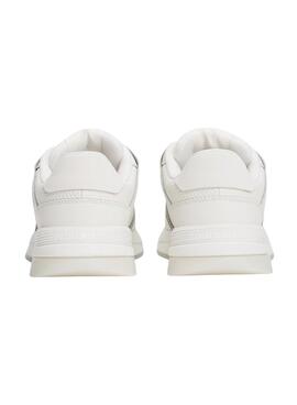Chaussures Tommy Jeans Retrocasual blanches pour homme