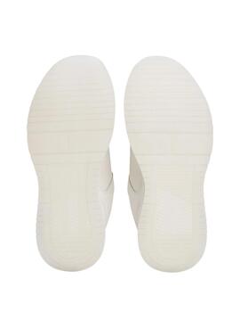 Chaussures Tommy Jeans Retrocasual blanches pour homme