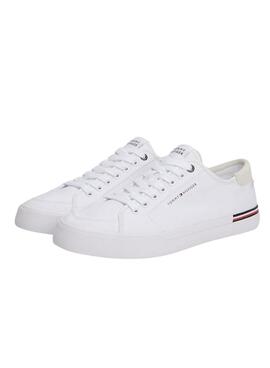 Sneakers Tommy Hilfiger Core blanc pour homme