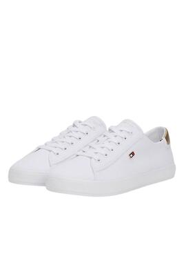 Chaussures Tommy Hilfiger Vulc blanches pour femmes