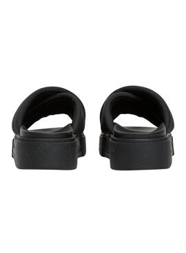 Sandales Tommy Jeans Flatform noir pour femme
