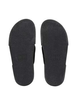 Sandales Tommy Jeans Flatform noir pour femme