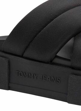 Sandales Tommy Jeans Flatform noir pour femme