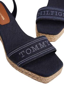 Sandales en denim pour femme Tommy Hilfiger