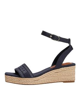 Sandales en denim pour femme Tommy Hilfiger