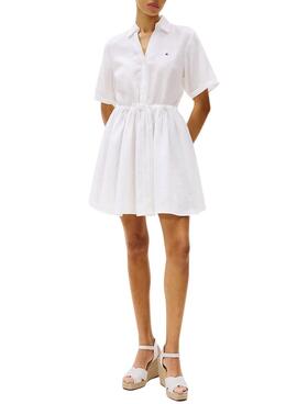 Sandales Tommy Hilfiger Monotype blanc pour femme