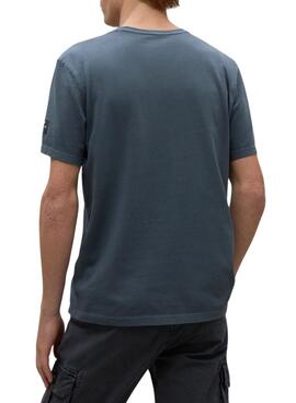 Maillot Ecoalf Almera marine pour homme.