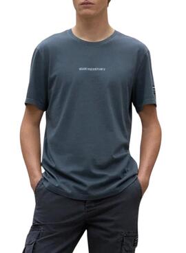 Maillot Ecoalf Almera marine pour homme.