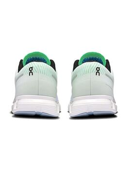 Chaussures On Cloud 6 vertes et bleues pour homme