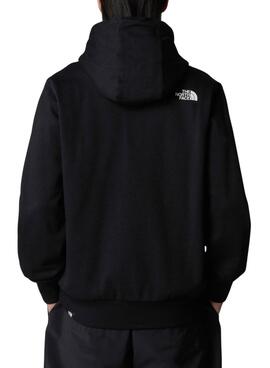 Sweat à capuche The North Face Simple Dome noir pour homme
