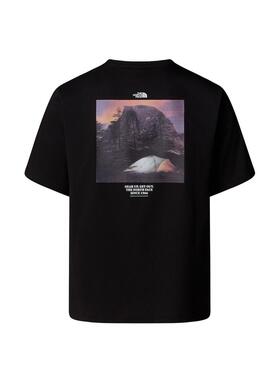 T-shirt The North Face Camping noir pour homme