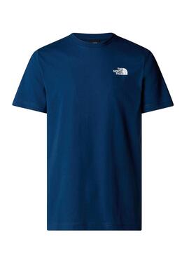 T-shirt The North Face Celebration bleue pour homme