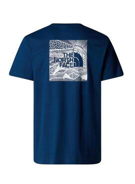 T-shirt The North Face Celebration bleue pour homme
