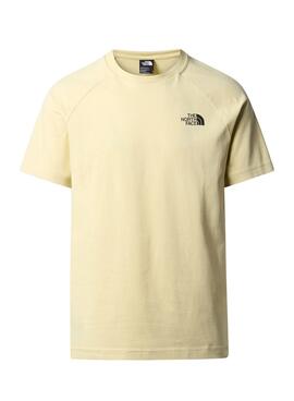 T-shirt The North Face Denali jaune pour homme