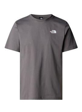 T-shirt The North Face Box gris pour homme