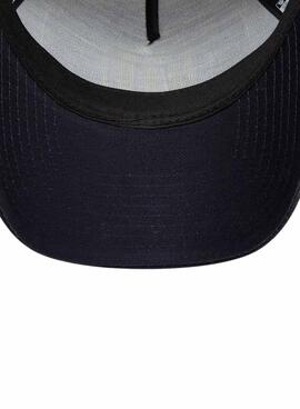 Casquette New Era License Plate Trucker Patch noire pour homme