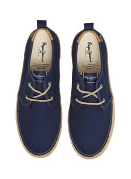 Chaussures Pepe Jeans Port Tourists bleues pour homme