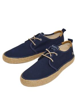 Chaussures Pepe Jeans Port Tourists bleues pour homme