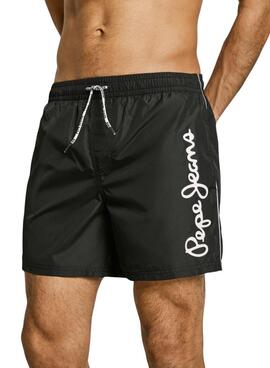 Maillot de bain Pepe Jeans Logo noir pour homme