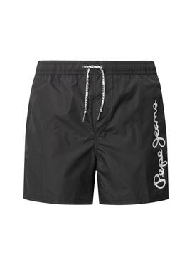 Maillot de bain Pepe Jeans Logo noir pour homme