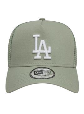 Casquette New Era League Essential Trucker LA Dodgers verte