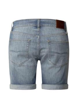 Bermudes Pepe Jeans Hatch en denim clair pour homme