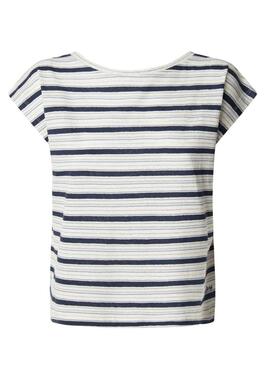 T-shirt Pepe Jeans Vanessa bleu pour femme