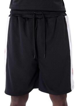 Short New Era Chicago Bulls NBA Graphic mesh negro pour homme