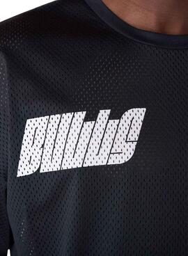 T-shirt New Era Chicago Bulls NBA mesh noir pour homme