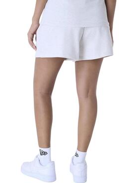 Shorts New Era LA Dodgers Essential gris pour femme