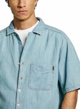 Chemise en denim Pepe Jeans Mace pour homme