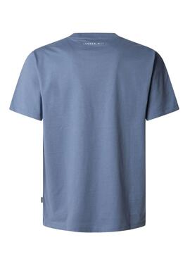 T-shirt Pepe Jeans Dumas bleue pour homme