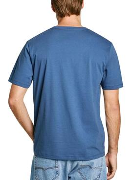 Maillot Pepe Jeans Eggo bleu pour homme
