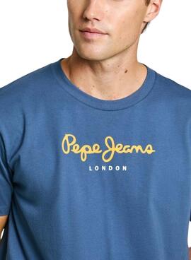 Maillot Pepe Jeans Eggo bleu pour homme