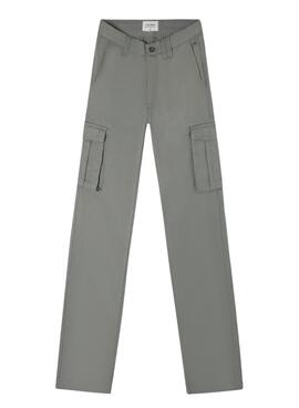 Pantalon Silbon cargo vert pour homme