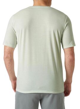 T-shirt Helly Hansen Race verte pour homme