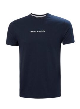 T-shirt Helly Hansen Core bleu marine pour homme