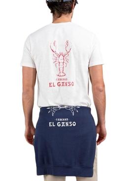 T-shirt Le Ganso Langosta blanc pour homme