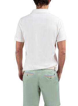 Chemise Polo basique blanche pour homme de El Ganso