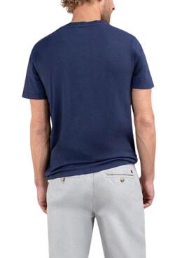 T-shirt El Ganso basique bleu marine pour homme