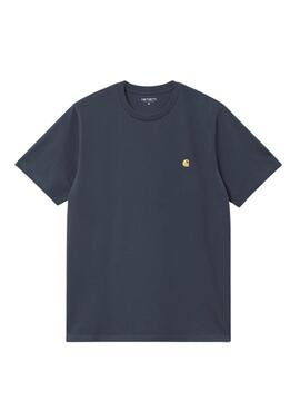 T-shirt Carhartt Chase bleu pour homme