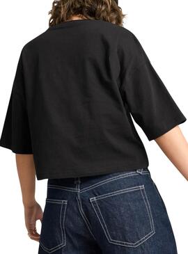 T-shirt Puma Wardrobe noir pour femme